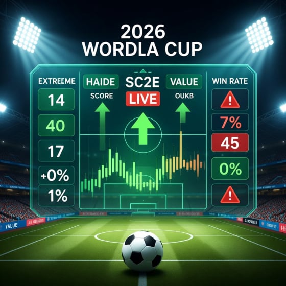 2026世界盃LIVE比分與盤口變化
